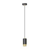 Lampa wisząca  FUMIKO 1 BL/GOLD 817/1 EMIBIG