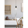 Lampa wisząca  FUMIKO 1 BL/GOLD 817/1 EMIBIG