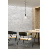 Lampa wisząca  FUMIKO 1 BL/GOLD 817/1 EMIBIG