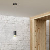 Lampa wisząca  FUMIKO 1 BL/GOLD 817/1 EMIBIG