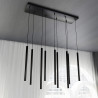 Lampa wisząca  SELTER 9 BLACK 552/9 EMIBIG