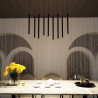 Lampa wisząca  SELTER 9 BLACK 552/9 EMIBIG