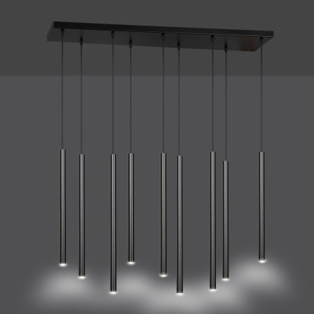 Lampa wisząca  SELTER 9 BLACK 552/9 EMIBIG