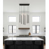 Lampa wisząca  SELTER 6 BLACK 552/6 EMIBIG