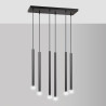 Lampa wisząca  SELTER 6 BLACK 552/6 EMIBIG