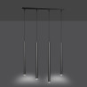 Lampa wisząca  SELTER 4 BLACK 552/4 EMIBIG