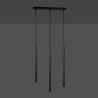 Lampa wisząca  SELTER 3 BLACK 552/3 EMIBIG