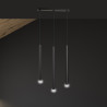 Lampa wisząca  SELTER 3 BLACK 552/3 EMIBIG