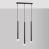 Lampa wisząca  SELTER 3 BLACK 552/3 EMIBIG