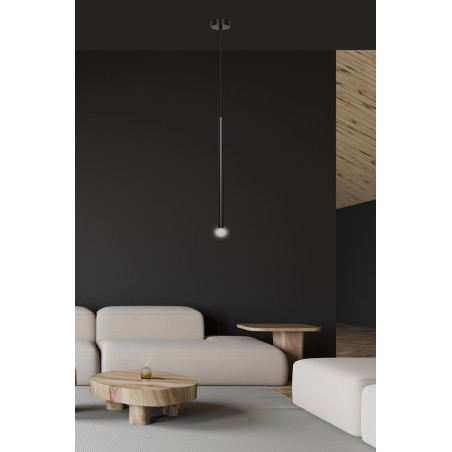 Lampa wisząca  SELTER 1 BLACK 552/1 EMIBIG