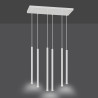 Lampa wisząca  SELTER 6 WHITE 553/6 EMIBIG