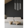 Lampa wisząca  SELTER 6 WHITE 553/6 EMIBIG