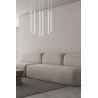 Lampa wisząca  SELTER 6 WHITE 553/6 EMIBIG