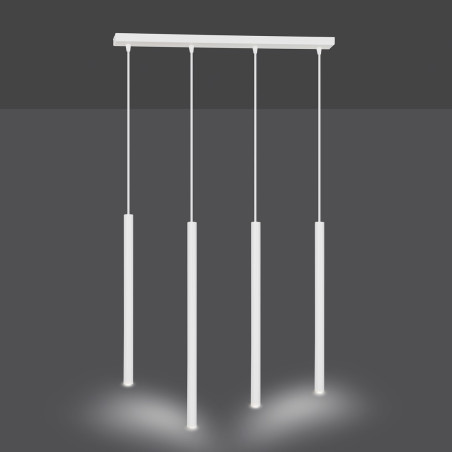 Lampa wisząca  SELTER 4 WHITE 553/4 EMIBIG