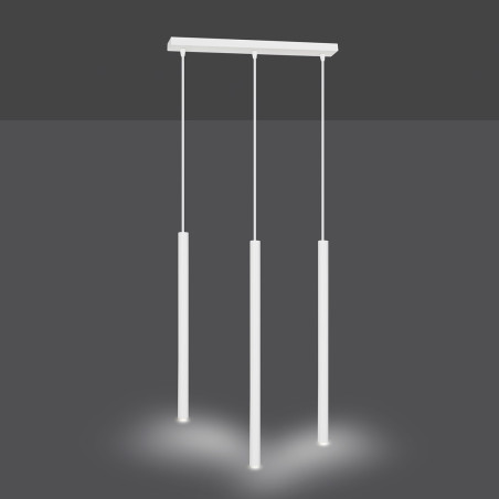 Lampa wisząca  SELTER 3 WHITE 553/3 EMIBIG