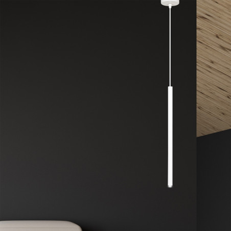 Lampa wisząca  SELTER 1 WHITE 553/1 EMIBIG