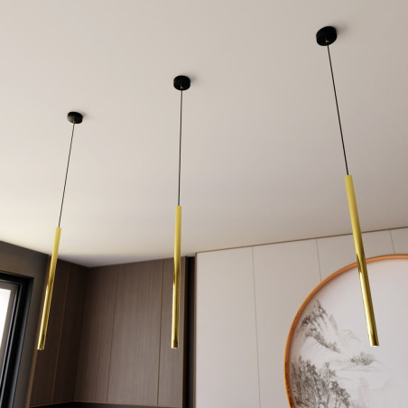 Lampa wisząca SELTER 1 GOLD 1332/1 EMIBIG