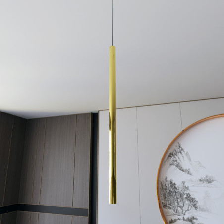 Lampa wisząca SELTER 1 GOLD 1332/1 EMIBIG