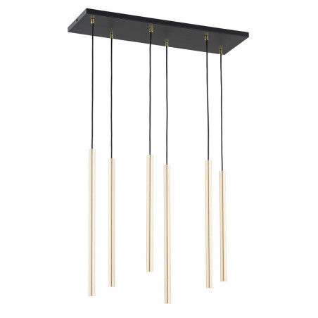 Lampa wisząca SELTER 6 GOLD 1332/6 EMIBIG