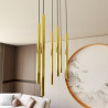 Lampa wisząca SELTER 6 GOLD 1332/6 EMIBIG
