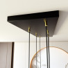 Lampa wisząca SELTER 6 GOLD 1332/6 EMIBIG