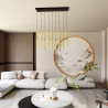 Lampa wisząca SELTER 9 GOLD 1332/9 EMIBIG