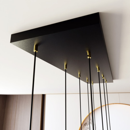 Lampa wisząca SELTER 9 GOLD 1332/9 EMIBIG