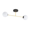 Lampa sufitowa  MAGNUM 2 BL OPAL 1233/2 EMIBIG