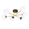 Lampa sufitowa  MAGNUM 6 BL OPAL 1233/6 EMIBIG