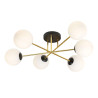 Lampa sufitowa  MAGNUM 6 BL OPAL 1233/6 EMIBIG