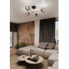 Lampa sufitowa  MAGNUM 4 BL GRAFIT 1269/4 EMIBIG