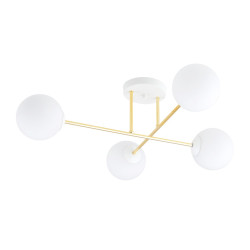 Lampa sufitowa  MAGNUM 4 WH OPAL 1234/4 EMIBIG
