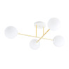 Lampa sufitowa  MAGNUM 4 WH OPAL 1234/4 EMIBIG