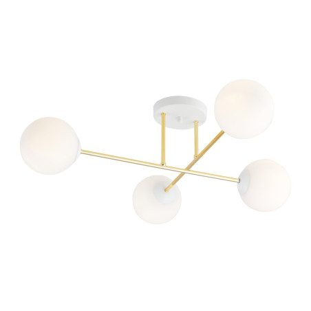 Lampa sufitowa  MAGNUM 4 WH OPAL 1234/4 EMIBIG