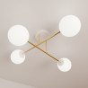 Lampa sufitowa  MAGNUM 4 WH OPAL 1234/4 EMIBIG