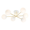 Lampa sufitowa  MAGNUM 6 WH OPAL 1234/6 EMIBIG