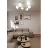 Lampa sufitowa  MAGNUM 6 WH OPAL 1234/6 EMIBIG