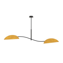 Lampa sufitowa LOTUS 2 BL MUSTARD 1460/2 EMIBIG