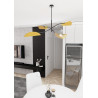 Lampa sufitowa LOTUS 4 BL MUSTARD 1460/4 EMIBIG