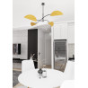 Lampa sufitowa LOTUS 4 BL MUSTARD 1460/4 EMIBIG