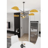 Lampa sufitowa LOTUS 6 BL MUSTARD 1460/6 EMIBIG