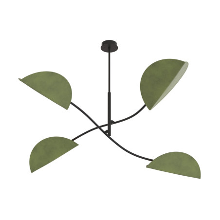 Lampa sufitowa LOTUS 4 BL GREEN 1461/4 EMIBIG