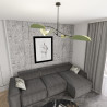 Lampa sufitowa LOTUS 4 BL GREEN 1461/4 EMIBIG