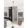 Lampa sufitowa LOTUS 2 BL GRAY 1462/2 EMIBIG