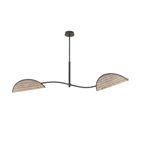 Lampa sufitowa LOTUS 2 BL NATURAL 1463/2 EMIBIG