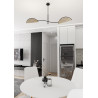 Lampa sufitowa LOTUS 2 BL NATURAL 1463/2 EMIBIG