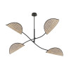 Lampa sufitowa LOTUS 4 BL NATURAL 1463/4 EMIBIG