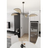 Lampa sufitowa LOTUS 4 BL NATURAL 1463/4 EMIBIG