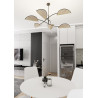 Lampa sufitowa LOTUS 6 BL NATURAL 1463/6 EMIBIG