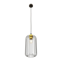 Lampa wisząca VANDER 1 BL GOLD 1364/1 EMIBIG
